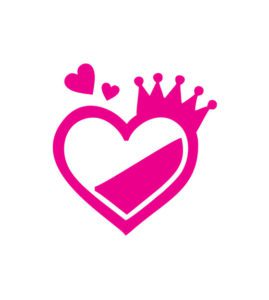 Charming and Alluring Crowned Heart Vector Art