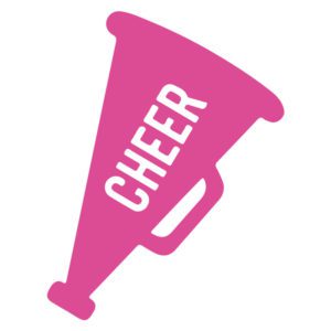 Upward Positioned Megaphone Speakers Vector Art