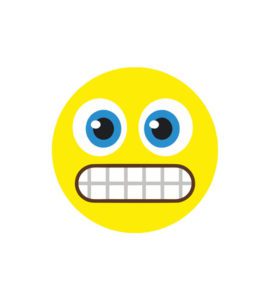 Indulging Grimacing Face Emoji Vector Art