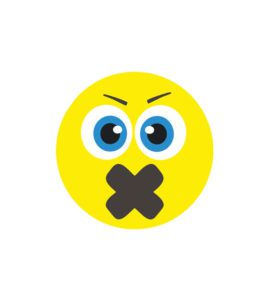 Cute Worried Face Emoji Vector Art