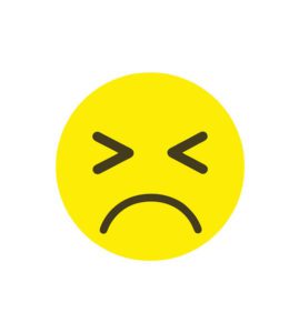 Pathetic Mouth Shut Emoji Vector Art