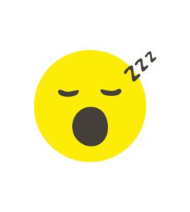 Snoozing Sleeping Face Emoji Vector Art