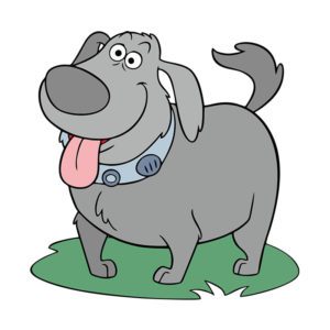 Thrilling Border Collie Dog Vector Art