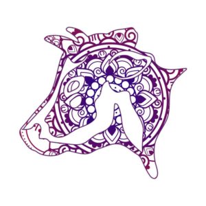 Cow Face Mandala  Animal Vector Art  Pet Animal Vector  Cow Mandala File