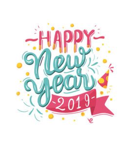 Happy New Year Vector Design