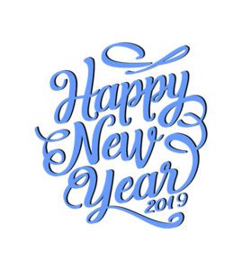 new year vector design