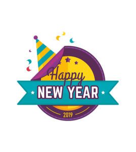 Happy New Year Vector Art File