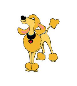Poodle Vector Art  Animal