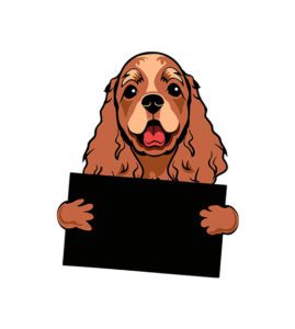 Cocker Spaniel Vector Design