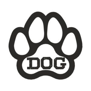 Exemplary Dog Paw Silhouette Art