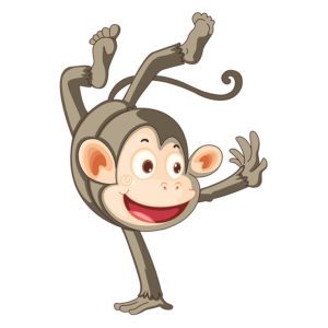 Monkey Digital Vector File  Animal Vector