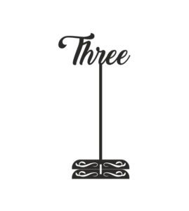 Three Silhouette Art