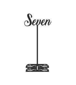 Seven Silhouette Art
