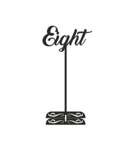 Eight Silhouette Art