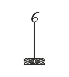 Number 6 Silhouette File