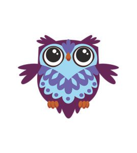OWL FACE VECTOR