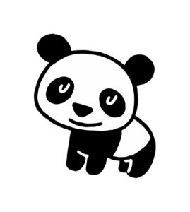 Baby Panda Vector