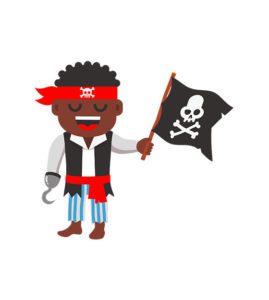 Pirate Digital Vector Art