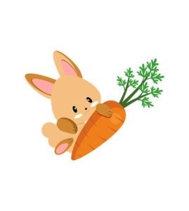 Cute Bunny Vector