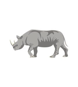 Rhino Vector Art