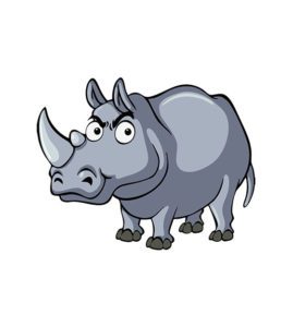 Rhinoceros Vector Art