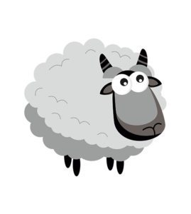 Sheep Vector Image  Vector for Sheep  Sheep Vector File  Sheep Clip Arts  ESP