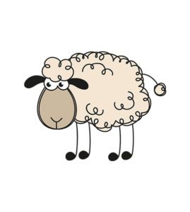 Cute Sheep Vector  Sheep Vector Design  Sheep Illustrations Images  Sheep EPS