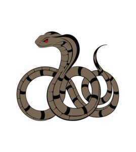 Red Eyes Cobra Vector