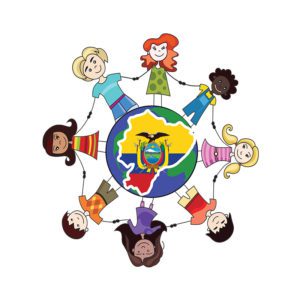 CHILDREN PLAYING TOGETHER FREE VECTOR DESIGN