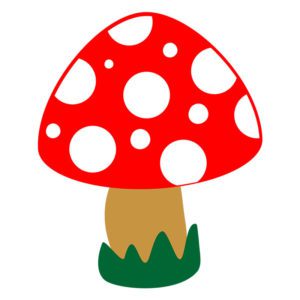 Fly Agaric Mushroom Vector Art