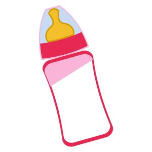Nifty Baby Feeding Bottle Vector Art