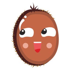 Astonished Blushing Kiwi Fruit