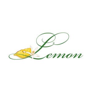 GLOSSY LEMON TRENDSETTING TEXT VECTOR ART