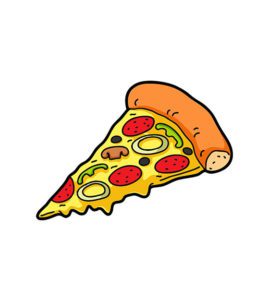 pizza slice illustration