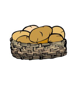 Potato Basket Vector