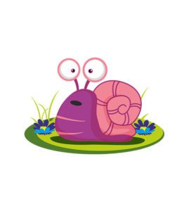 Cute Snail Vector