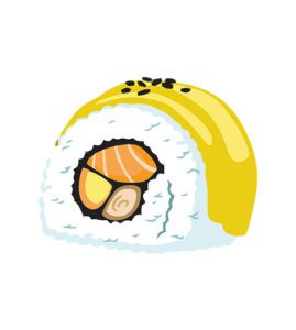 Delicious Sushi Vector