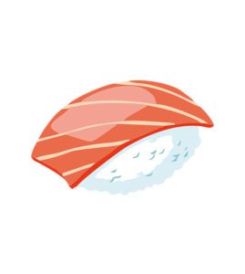Delicious Sushi vector art