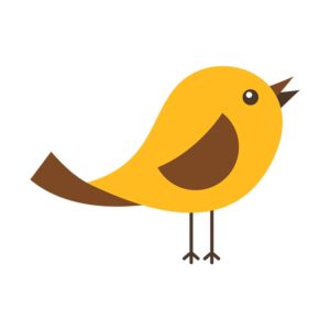 Captivating Yellow Chick Vector Art