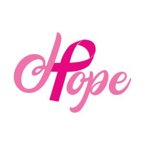 Breast Cancer Creative Hope Vector Art