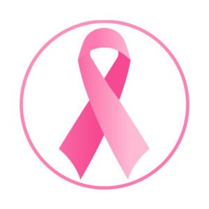 Elegant Shaded Breast Cancer Ribbon Vector Art