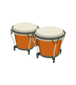 Bass Drum Vector Art
