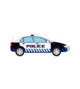 Police Car Vector