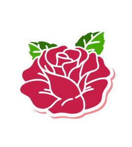 red rose vector file