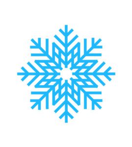 vector art snowflake