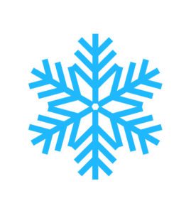 frozen snowflake vector art