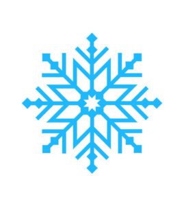simple snowflake vector art file