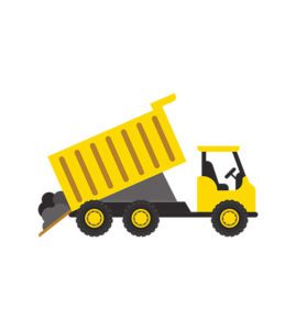Dump Truck Vector Art