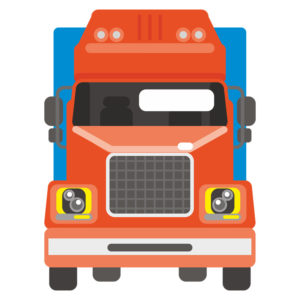 Trailer Truck Vector Design