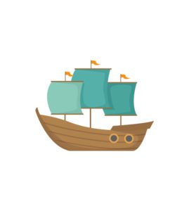 Enormous Shipping Vessel Luxury Ship Vector Art